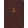 Biblia RVR 1960 Letra Grande Tamaño Manual Piel Marrón