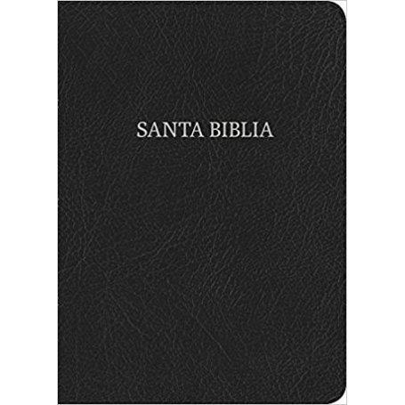 Biblia RVR 1960 Letra Súper Gigante Negro Piel Fabricada