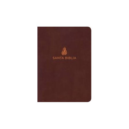Biblia RVR 1960 Letra Súper Gigante Marrón Piel Fabricada