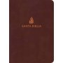 Biblia RVR 1960 Letra Súper Gigante Marrón Piel Fabricada