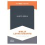Biblia RVR 1960 Letra Gigante Piel Fabricada Negro con Índice