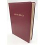Biblia RVR 1960 Letra Súper Gigante Borgoña Símil Piel