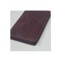 Biblia RVR 1960 de Promesas Letra Grande Tamaño Manual Marrón Líneas Simil Piel con Cierre