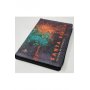 Biblia RVR 1960 de Promesas Letra Gigante Negro Naranja Verde Símil Piel con Cierre