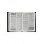Biblia RVR 1960 de Promesas Letra Gigante Negro Naranja Verde Símil Piel con Cierre