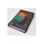Biblia RVR 1960 de Promesas Letra Gigante Negro Naranja Verde Símil Piel