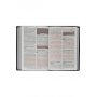 Biblia RVR 1960 de Promesas Letra Gigante Negro Naranja Verde Símil Piel