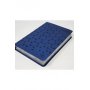 Biblia RVR 1960 de Promesas Letra Gigante Azul Triángulos Símil Piel