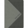 Biblia RVR 1960 de Estudio Thompson Piel Duotono Gris