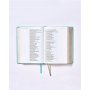 Biblia NBLA Ama a Dios Grandemente Piel Turquesa Interior a Cuatro Colores