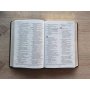 Biblia NTV Letra Súper Gigante Café Oscuro Símil Piel