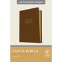 Biblia NTV Letra Súper Gigante Piel Marrón