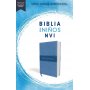 Biblia NVI para Niños Azul Símil Piel