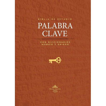 Biblia RVR 1960 de Estudio Palabra Clave Tapa Dura Marrón