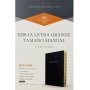 Biblia RVR 1960 Letra Grande Tamaño Manual Piel Negro