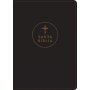 Biblia RVR 1960 Referencia Ultrafina Letra Grande Palabras de Jesús en Rojo Símil Piel Negro