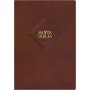 Biblia RVR 1960 Súper Gigante Márron Piel