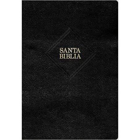 Biblia RVR 1960 Súper Gigante Negro Piel