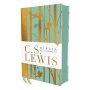 Biblia RVR 1977 Reflexiones de C.S. Lewis Turquesa Símil Piel