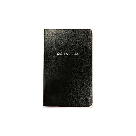Biblia NVI Ultrafina Negro Piel Fabricada
