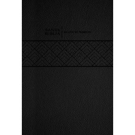 Biblia RVR 1960 de Promesas Letra Grande Negra Símil Piel con Índice