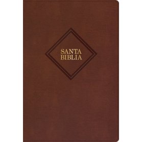 Biblia RVR 1960 Tamaño Manual Símil Piel Café