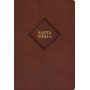Biblia RVR 1960 Tamaño Manual Símil Piel Café