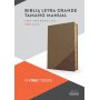Biblia RVR 1960 Tamaño Manual Símil Piel Café Duotone con Índice