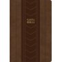 Biblia RVR 1960 Letra Grande Tamaño Manual Símil Piel Marrón