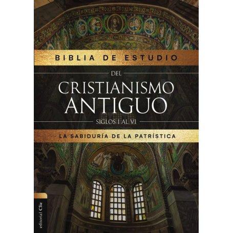 Biblia RVR 1977 de Estudio Patrística Tapa Dura con Índice