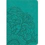 Biblia RVR 1960 Compacta Símil Piel Aqua