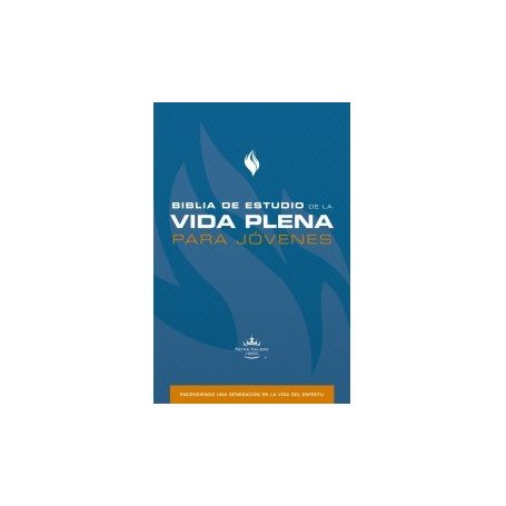 Biblia RVR 1960 de Estudio de la Vida Plena para Jóvenes Tapa Dura Azul