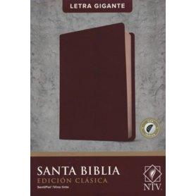 Biblia NTV Clásica Letra Gigante Vino