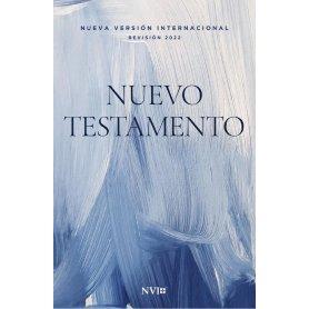Biblia NVI Nuevo Testamento Azul Rústica