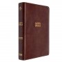 Biblia RVR 1960 Letra Gigante Café Símil Piel con Índice