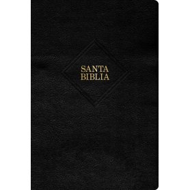 Biblia RVR 1960 Letra Gigante Negro Piel