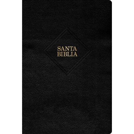 Biblia RVR 1960 Letra Gigante Negro Piel