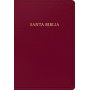 Biblia RVR 1960 Letra Grande Tamaño Manual Borgoña Símil Piel