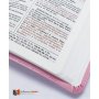 Biblia RVR 1960 Premios y Regalos Rosa Símil Piel
