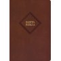 Biblia RVR 1960 Tamaño Manual Símil Piel Café con Índice