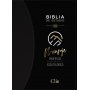 Biblia RVR 1977 de Estudio Mensaje Profético y Escatológico Negro Interior a Dos Colores con Índice