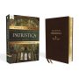Biblia RVR 1977 de Estudio Patrística Café Símil Piel