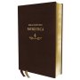 Biblia RVR 1977 de Estudio Patrística Café Símil Piel