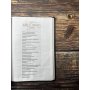 Biblia RVR 1977 de Estudio Patrística Café Símil Piel