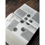Biblia RVR 1977 de Estudio Patrística Café Símil Piel