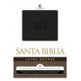 Biblia RVR 1960 Letra Grande Piel Italiana Negro