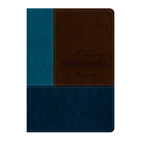Biblia NTV de Estudio Swindoll Café Azul Turquesa