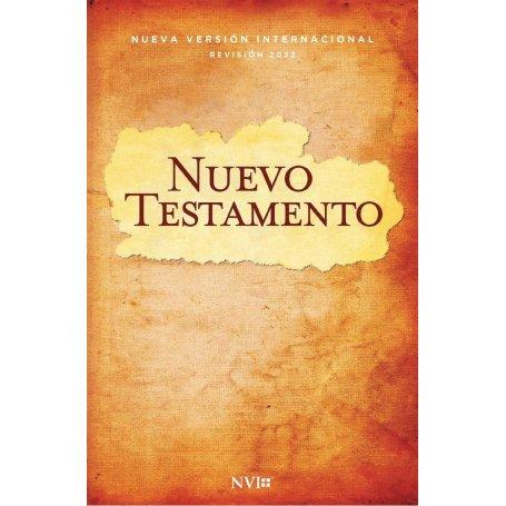 Biblia NVI Nuevo Testamento Crema Rústica