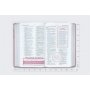 Biblia RVR 1960 de Estudio para Jóvenes Oros Rosa Símil Piel