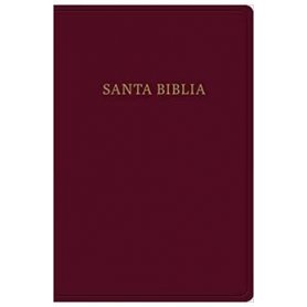 Biblia RVR 1960 Letra Gigante Piel Marrón con Índice